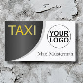 TAXI Visitenkarten mit LOGO Visitekaartje
