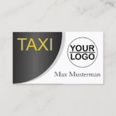 TAXI Visitenkarten mit LOGO Visitekaartje (Voorkant)