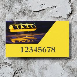 TAXI Visitenkarten Visitekaartje
