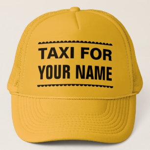 Taxi voor je naam op maat gemaakte truckerhoed trucker pet
