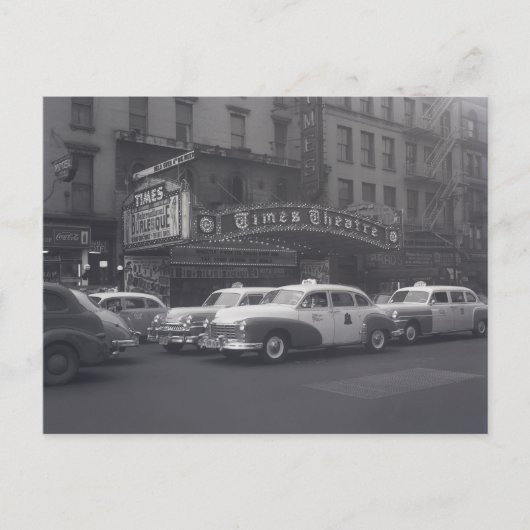  Taxiauto's Cinematic Auto's Briefkaarten (Voorkant)