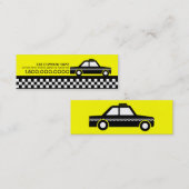 taxicabine mini visitekaartje (Voorkant / Achterkant)