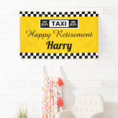Taxichauffeur Happy Retirement Party Spandoek (Insitu)