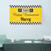 Taxichauffeur Happy Retirement Party Spandoek (Beurs)