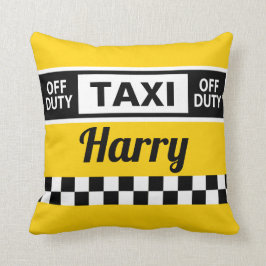 Taxichauffeur Pensioen Gift Fun Yellow Cab Kussen