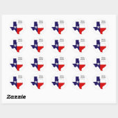 taxichauffeur ronde sticker (Vel)