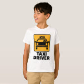 taxichauffeur t-shirt (Voorkant volledig)