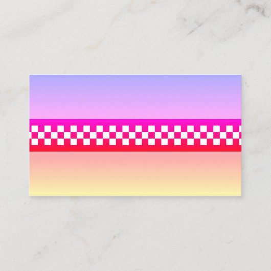 taxichauffeur visitekaartje (Achterkant)