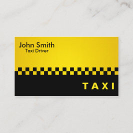 taxichauffeur - Visitekaartjes