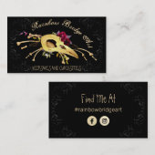 Taxidermist Keepsakes en nieuwsgierigheid Visitekaartje (Voorkant / Achterkant)