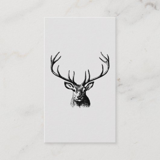 Taxidermist Visitekaartje (Voorkant)