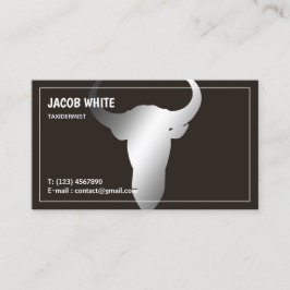 Taxidermist Visitekaartje
