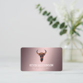 Taxidermist Visitekaartje (Staand voorkant)