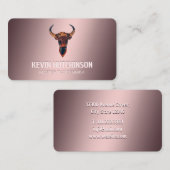 Taxidermist Visitekaartje (Voorkant / Achterkant)