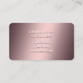 Taxidermist Visitekaartje (Achterkant)