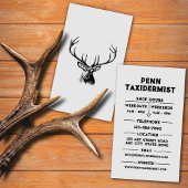 Taxidermist Visitekaartje