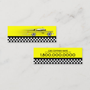 taxiën mini visitekaartje