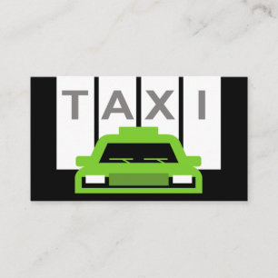 Taxis Auto Verticale Strepen Visitekaartje