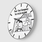 Taxi's en autohire Cartoon Grote Klok (Hoek)