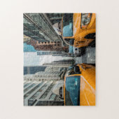 Taxis van New York. Legpuzzel (Verticaal)