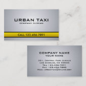 Taxi's - Visitekaartjes (Voorkant / Achterkant)