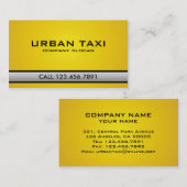 Taxi's - Visitekaartjes (Voorkant / Achterkant)