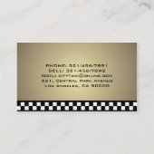 Taxi's - Visitekaartjes (Achterkant)