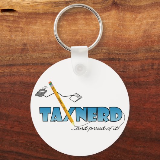 TaxNerd Sleutelhanger (Voorkant)