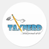 TaxNerd Sticker (Voorkant)