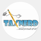 TaxNerd Sticker (Voorkant)