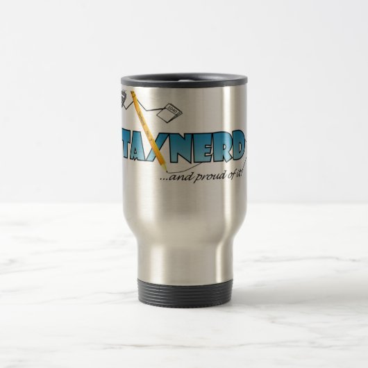 TaxNerd Travel Mug Reisbeker (Center)