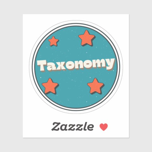 Taxonomie Sticker (Vel)