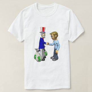 Taxpayer IRS Joke Taxday Humor Fun ome Sam Cash T-shirt