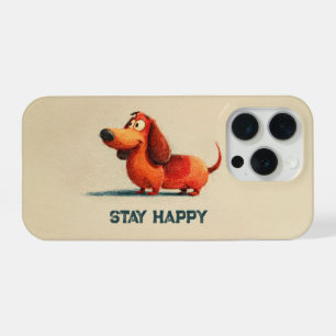 Tay Gelukkig Honden – Schattige Positieve Citaat K iPhone 15 Pro Case