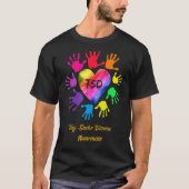 Tay Sachs Disease Awareness Hands Tay Sachs Diseys T-shirt (Voorkant)