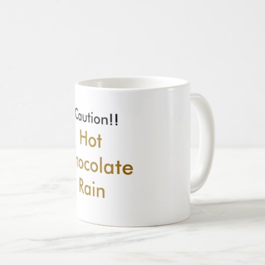 tay zonday Chocolade Rain Koffiemok (Voorkant rechts)