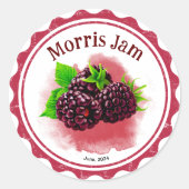 Tayberry Jam label (Voorkant)