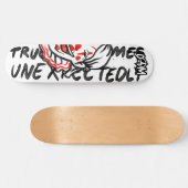 Taydam Vrouw Clown Skateboard (Horizontaal)