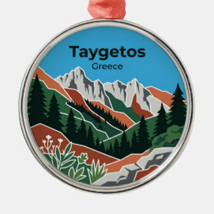 Taygetos Nationaal Park Griekenland Metalen Ornament