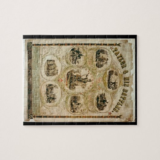 "Taylor and his Army" (litho) Legpuzzel (Horizontaal)