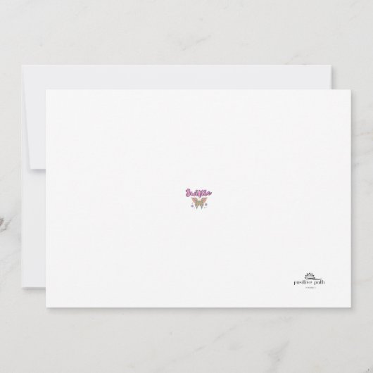 TAYLOR B-DAY THEMA VIP FOTO UITNODIGING VOOR MEISJ (Achterkant)