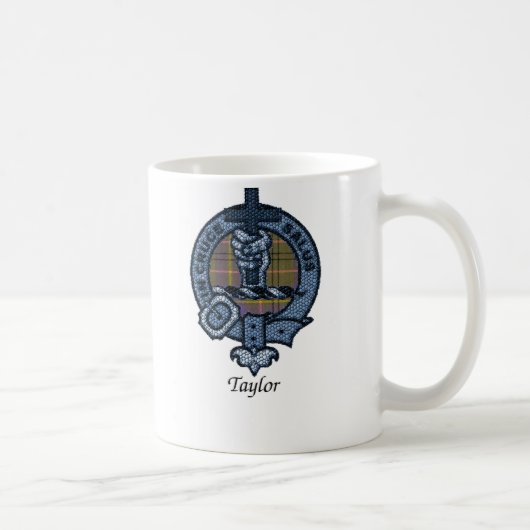 Taylor Clan Crest Koffiemok (Rechts)