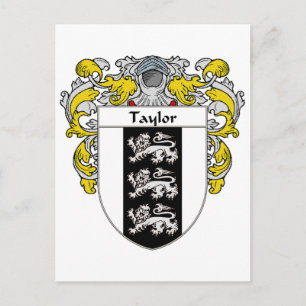 Taylor Coat of Arms (Beheerd) Briefkaart