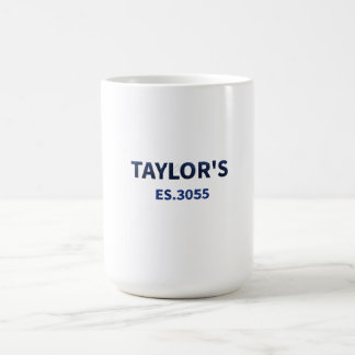 Taylor familienaam - Custom "Est. 2025 Koffiemok