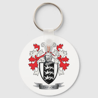 Taylor Family Crest Coat of Arms Sleutelhanger