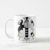 Taylor Family Crest Koffiemok (Links)