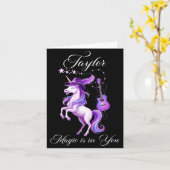 Taylor Gift - Taylor Shirt  Kaart (Gele Bloem)