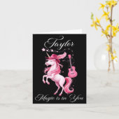 Taylor Gift - Taylor Shirt  Kaart (Gele Bloem)