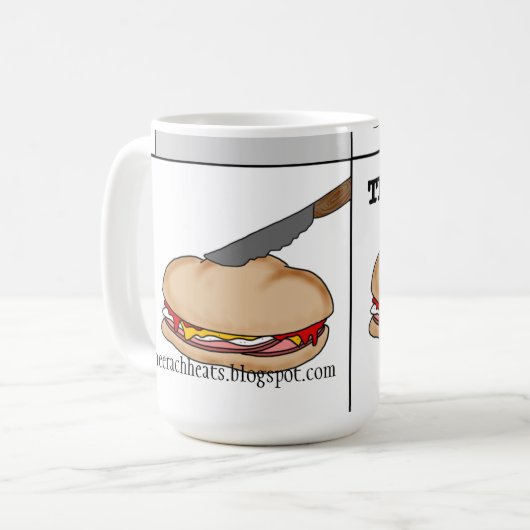 Taylor Ham, Egg en Cheese Mok (Voorkant links)