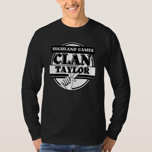Taylor Highland Games Scottish Clan T-shirt (Voorkant)